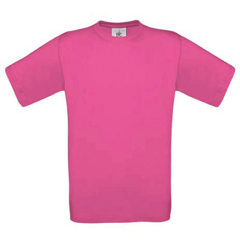 Tee Shirt B&C 150 gr Rose à personnaliser - label-blouse.net