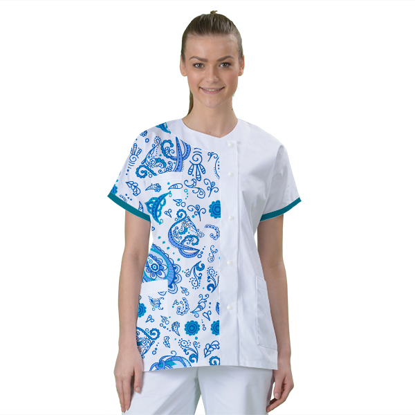 blouse-de-travail-personnalisee-tunique-medicale acheté - par Sabrina - le 02-07-2024