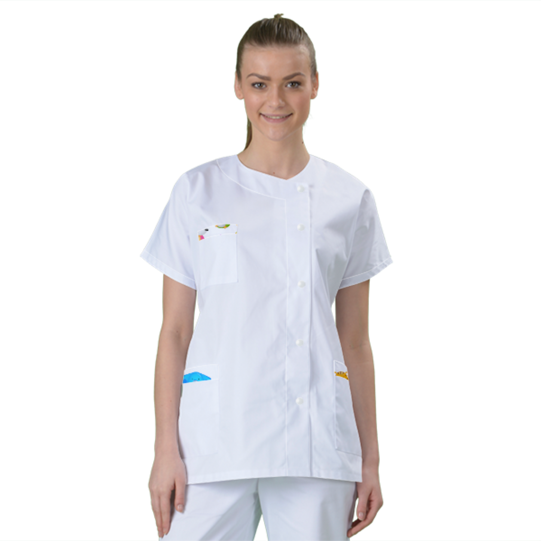 blouse-de-travail-personnalisee-tunique-medicale acheté - par fatoumata - le 18-11-2024