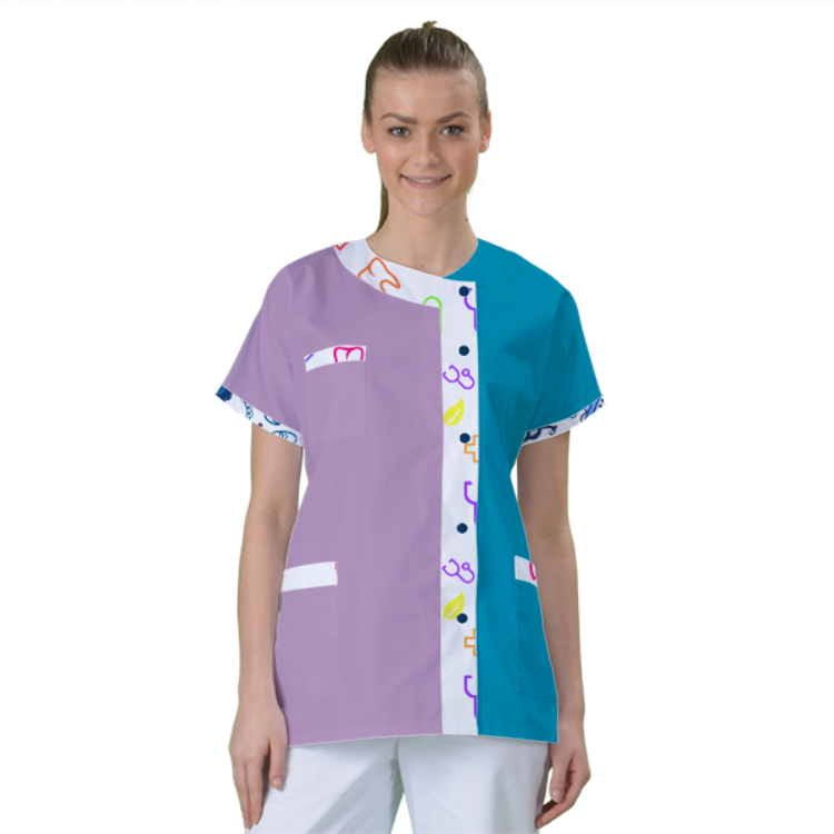 blouse-de-travail-personnalisee-tunique-medicale acheté - par Corinne - le 15-10-2024