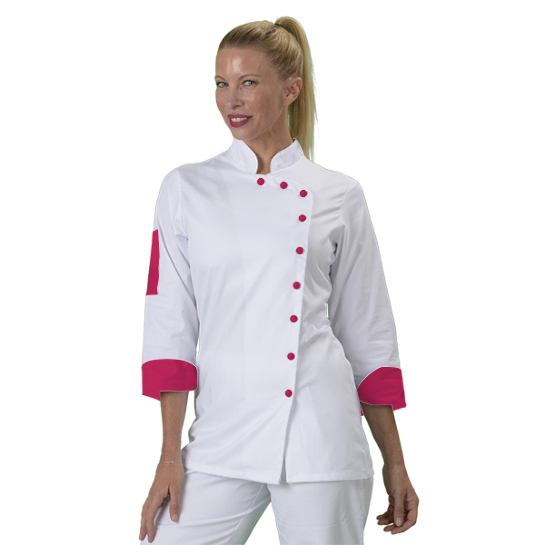 veste-de-cuisine-femme-a-personnaliser acheté - par Sylvie  - le 26-12-2024