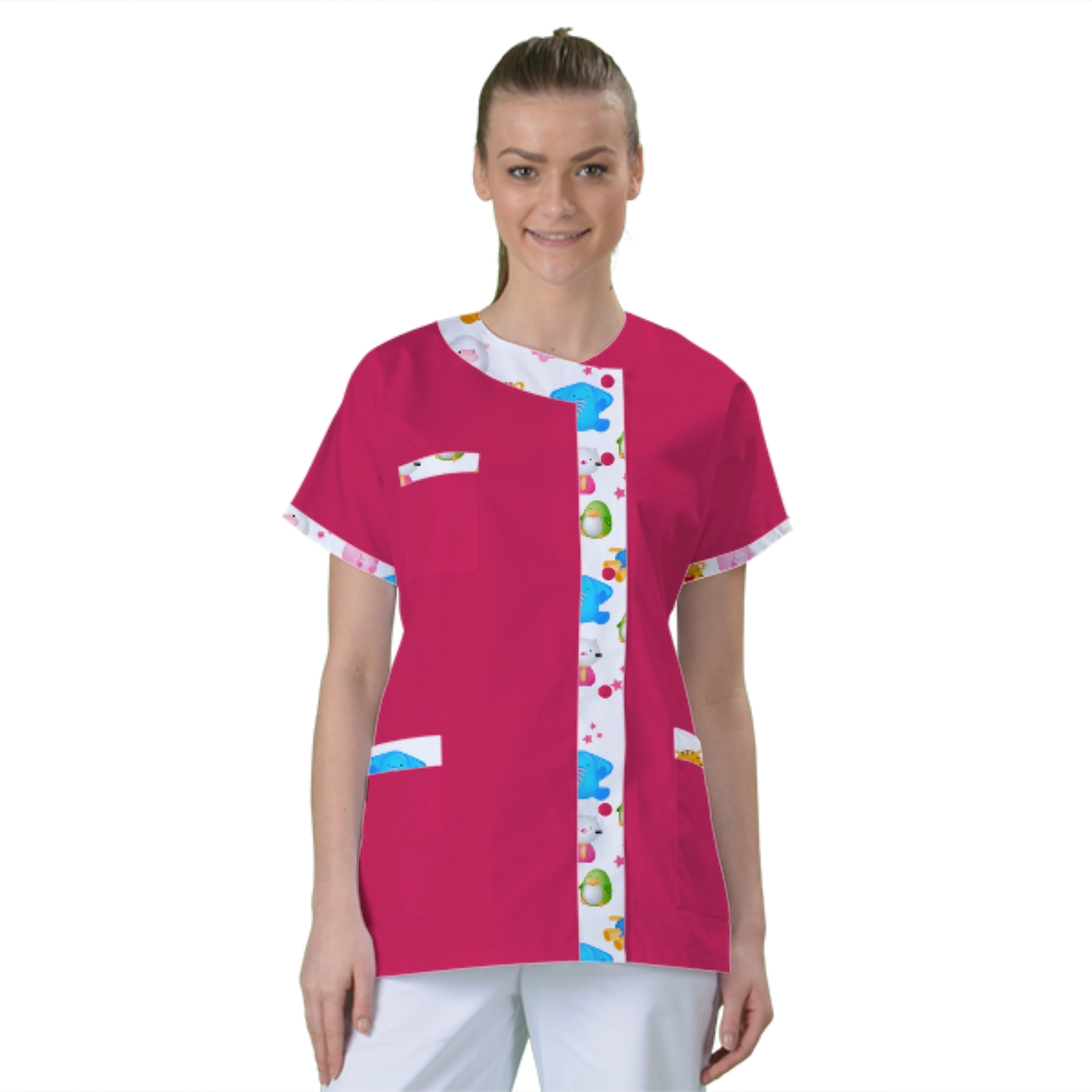 blouse-de-travail-personnalisee-tunique-medicale acheté - par Guerillot - le 14-09-2024