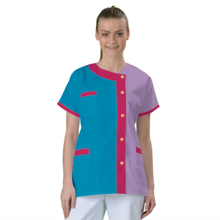 blouse-de-travail-personnalisee-tunique-medicale acheté - par Corinne - le 04-06-2024